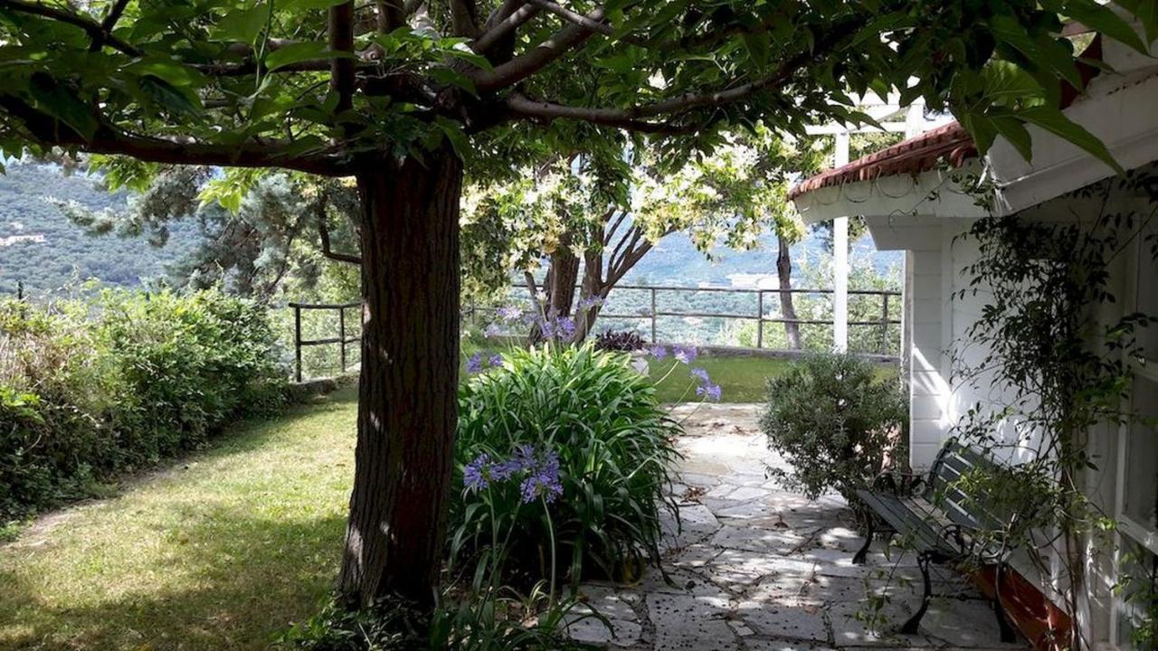 Deliziosa Casetta Con Dehor E Giardino Immersa Nel Verde Ligure Imperia Kültér fotó
