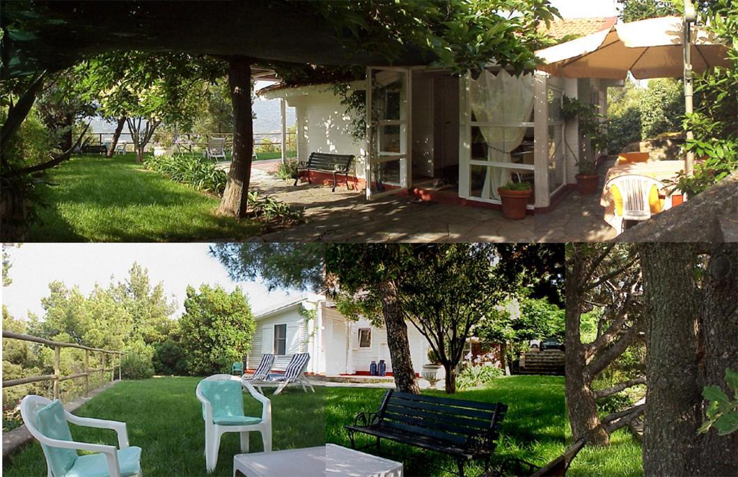 Deliziosa Casetta Con Dehor E Giardino Immersa Nel Verde Ligure Imperia Kültér fotó